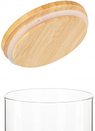 Банка для зберігання ARDESTO Fresh, кругла, 1000 мл (AR1310BLR) Банка для зберігання ARDESTO Fresh, кругла, 1000 мл (AR1310BLR) | Фото 3