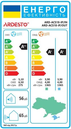 Кондиціонер ARDESTO ARD-ACS18-IP | Фото 2