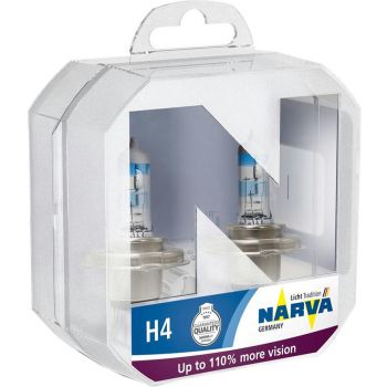 Лампа Narva галогенова 12V H4 60/55W P43T Range Power +110% (2шт) (NV_48061.2BOX) | Фото 1