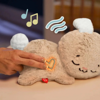 Мʼяка іграшка Fisher-Price Солодкі сни зайченяти (HXG97) | Фото 2