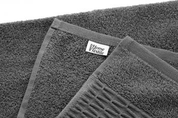 Набір махрових рушників ARDESTO Lotus 2 шт., 50х90см, 70х140см, графіт (ART2357MC) | Фото 3