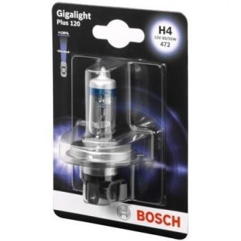 Лампа Bosch галогенова 12V H4 P43T Gigalight Plus 120 (BO_1987301109) | Фото 1
