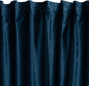 Штора ARDESTO 150х270см, велюр, 100% поліестер, синій темний (ART1030NA) | Фото 5