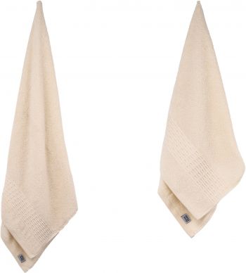 Набір махрових рушників ARDESTO Lotus 2 шт., 50х90см, 70х140см, айворі. (ART2357IV) | Фото 5