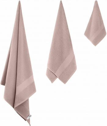 Рушник махровий Ardesto Essence 50х90см, бежевий (ART2250BE) | Фото 2