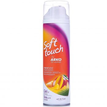 Гель для гоління ARKO Soft Touch Tropical Wind для жінок 200мл (8690506445164) | Фото 1