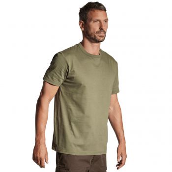 Футболка чоловіча для полювання Solognac 100 8734911 XL зелена (4493048_Solognac) | Фото 1