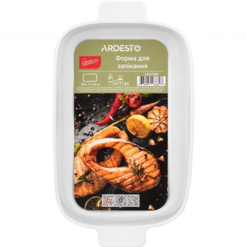 ARDESTO Gemini, прямоугольная, фарфор, 29.5*17*6.5 см (AR2410BP) | Фото 1