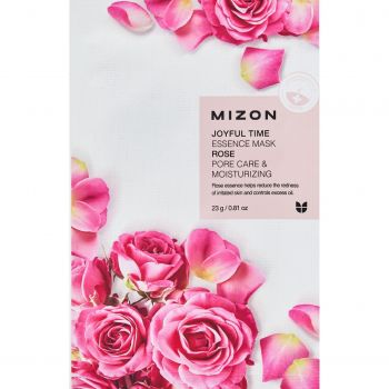 Маска для обличчя з екстрактом троянди Mizon joyful time essence mask rose 23 мл (8809663752323) Маска для обличчя з екстрактом троянди Mizon joyful time essence mask rose 23 мл (8809663752323) | Фото 1