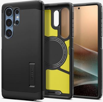 Чохол Spigen для SAMSUNG Galaxy S25 Ultra, Tough Armor MagFit, Black (ACS08964) | Фото 9