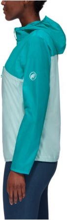 Куртка для туризму Mammut (1012-00120) Convey WB Hooded Jacket Women 2021 dark ceramic-dark frosty S | Фото 4