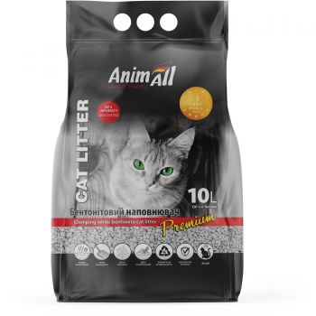 Наповнювач AnimAll Бентонітовий білий 10 л без аромату (4820224500607) Наповнювач AnimAll Бентонітовий білий 10 л без аромату (4820224500607) | Фото 1