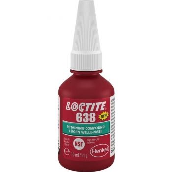 Фіксатор різьблення Loctite 638 анаеробний високої міцності 10мл (48021169828) (1803038) | Фото 1