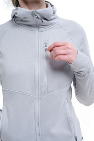 Фліс жіночий TURBAT Peak Wmn vapor grey S світло-сірий (012.004.3946) | Фото 11