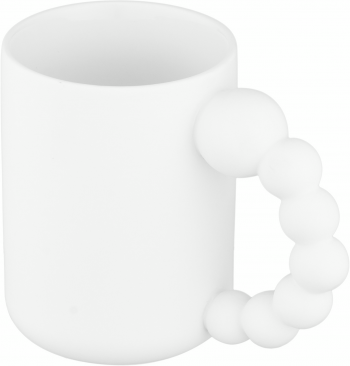 Чашка ARDESTO Bubbles, 500мл, порцеляна, білий (AR3495) | Фото 4
