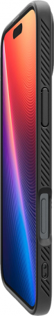 Чохол Spigen для APPLE iPhone 16, Liquid Air, Matte Black (ACS08194) | Фото 4