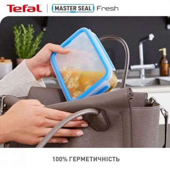 Контейнер TEFAL MasterSeal, прямокутний, 800мл (K3021812) | Фото 12