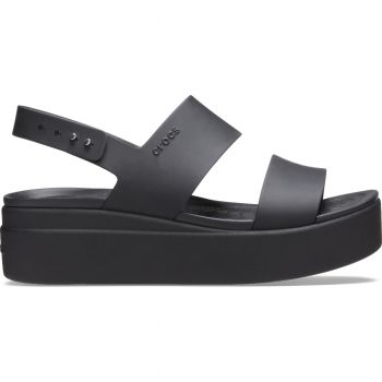 Крокси жіночі Crocs Brooklyn Low Wedge LMr 206453-060 37-38 (W7 US) чорні (191448544949	) | Фото 1
