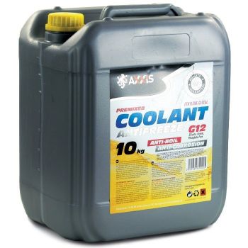 Антифриз Axxis Yellow G12 Сoolant Жовтий 10кг (48021029829) (AX-2009) | Фото 1