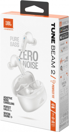 Навушники JBL Tune Beam 2 White (JBLTBEAM2WHT) Навушники JBL Tune Beam 2 White (JBLTBEAM2WHT) | Фото 10