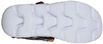 Сандалі для хлопчиків Skechers S Lights: Hypno-Splash - Sun Breaks 400077N BGOR 39.5 (7 US) сірі | Фото 6