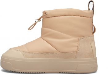 Чоботи жіночі Tommy Hilfiger Flag Nylon Mini Snowboot FW0FW08334-TRY 38 бежеві (8720637365076) | Фото 3