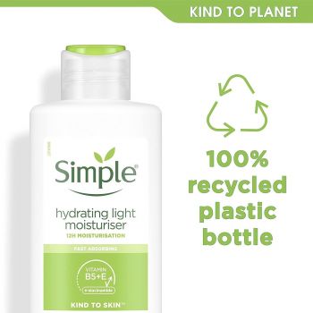 Крем зволожувальний Simple Hydrating Light Moisturiser Kind to Skin 125 мл (5011451103931) Крем зволожувальний Simple Hydrating Light Moisturiser Kind to Skin 125 мл (5011451103931) | Фото 3