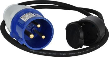 Подовжувач мережевий Konner&Sohnen KS EX1M-1S 3600Вт, 1x32А/250В, 1х16А/230В, 3х1.5мм (KSEX1M-1S) Подовжувач мережевий Konner&Sohnen KS EX1M-1S 3600Вт, 1x32А/250В, 1х16А/230В, 3х1.5мм (KSEX1M-1S) | Фото 2