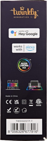 Купить светодиодную гирлянду Smart LED Гірлянда Twinkly Dots 60 RGB LED Lights String Clear Wire USB-A (TWD060STP-T) | Фото 15