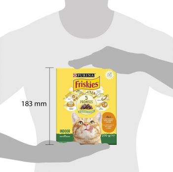 Friskies Indoor з куркою та садовою травою 270 г (7613035351820) Friskies Indoor з куркою та садовою травою 270 г (7613035351820) | Фото 4