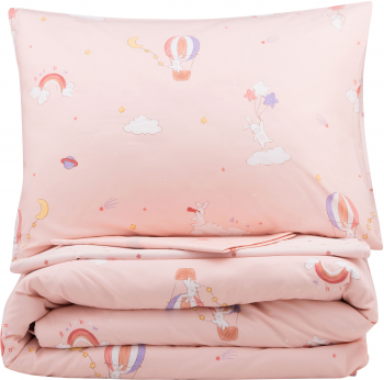 Набір постільної білизни 1,5сп ARDESTO Gloria, 160х220см, сатин, радість, рожевий (ART1622RP) Набір постільної білизни 1,5сп ARDESTO Gloria, 160х220см, сатин, радість, рожевий (ART1622RP) | Фото 4