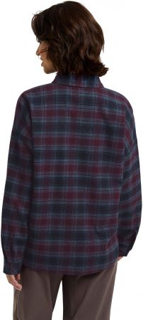 Сорочка жіноча Jack Wolfskin Baja Flannel Shirt W A65077_T0003 XS сливова/синя (4064886563802) Сорочка жіноча Jack Wolfskin Baja Flannel Shirt W A65077_T0003 XS сливова/синя (4064886563802) | Фото 6