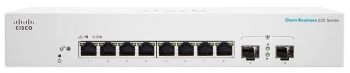 Купить коммутатор Комутатор Cisco CBS220 Smart 8-port GE, Ext PS, 2x1G SFP (CBS220-8T-E-2G-EU) | Фото 1