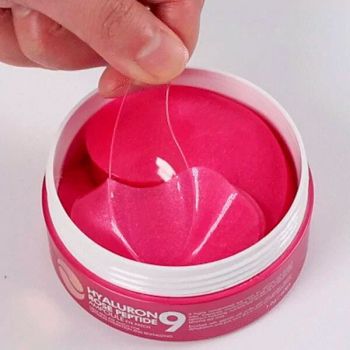 Патчі гідрогелеві під очі MEDI-PEELl Hyaluron Rose Peptide 9 з пептидами та трояндою 60шт (8809409343631) | Фото 2