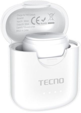 Моно Гарнітура TECNO Minipods M1 White (4895180759475) | Фото 3