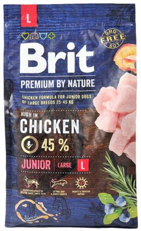 Brit Premium Junior L зі смаком курки 3 кг (8595602526420) Brit Premium Junior L зі смаком курки 3 кг (8595602526420) | Фото 3