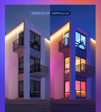 Лампа розумна Govee H6004, E27, 8W, 800Lm, RGB, WI-FI/Bluetooth, Білий (H6004CC1) Лампа розумна Govee H6004, E27, 8W, 800Lm, RGB, WI-FI/Bluetooth, Білий (H6004CC1) | Фото 5