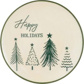 Тарілка ARDESTO Christmas New Year's, 21см, кераміка (AR3090) Купить тарелку, блюдо Тарілка ARDESTO Christmas New Year's, 21см, кераміка (AR3090) | Фото 1