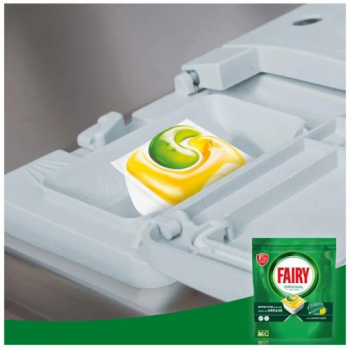 Капсули для посудомийних машин Fairy Original All in One Лимон 100шт (8700216237383) Купить средство для мытья посуды Капсули для посудомийних машин Fairy Original All in One Лимон 100шт (8700216237383) | Фото 5