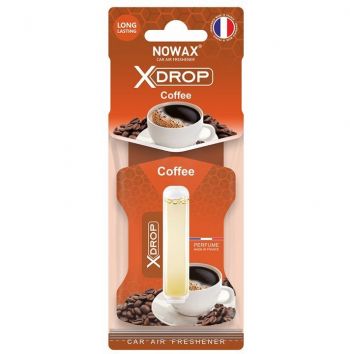 Ароматизатор повітря Nowax Целюлозний із капсулою X Drop – Coffee (NX00054) | Фото 1