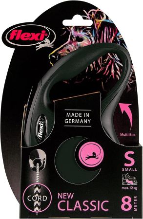 Повідець-рулетка Flexi New Classic S 8 м Чорний (4000498022726) Повідець-рулетка Flexi New Classic S 8 м Чорний (4000498022726) | Фото 2