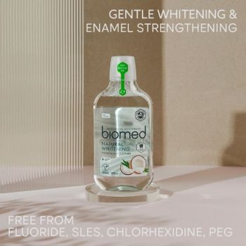 Ополіскувач для ротової порожнини BioMed Natural whitening 500 мл (3800237400416) | Фото 5