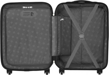 Валіза WENGER, Amplar, мала, пластик, 4 колеса, чорний (653143) | Фото 4