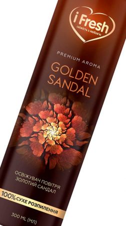 Pride iFresh Premium aroma Золотий сандал 300 мл (4820159543229) Pride iFresh Premium aroma Золотий сандал 300 мл (4820159543229) | Фото 2