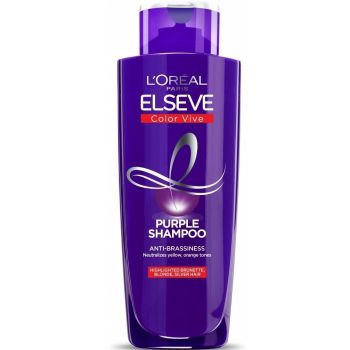 Купить шампунь для волос L'Oreal Paris Elseve Color Vive Purple для освітленого волосся 200 мл (3600523699162) | Фото 1