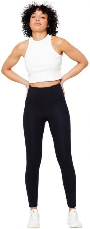 Легінси жіночі для фітнесу Domyos 520 8738139 XL чорні | Фото 3