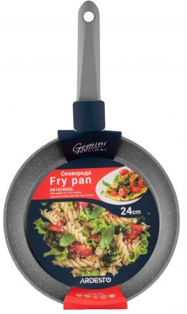 ARDESTO Gemini Gourmet Vasto 24 см, сірий, алюміній (AR1924GSG) ARDESTO Gemini Gourmet Vasto 24 см, сірий, алюміній (AR1924GSG) | Фото 4