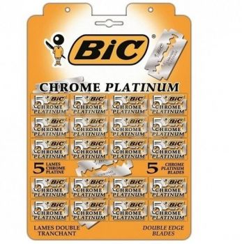 Змінні леза Bic Chrome Platinum класичні леза 100 шт (3086126605364) Змінні леза Bic Chrome Platinum класичні леза 100 шт (3086126605364) | Фото 1