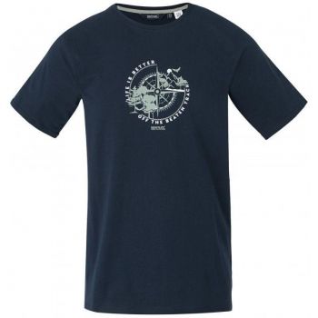 Футболка чоловіча Regatta ClineIX RMT296-1Z4 M синя (5063516004998) | Фото 1