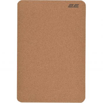 Килимок для миші 2E CORK S Brown (300х200х2мм) (2E-PAD-S-CORK) Килимок для миші 2E CORK S Brown (300х200х2мм) (2E-PAD-S-CORK) | Фото 1